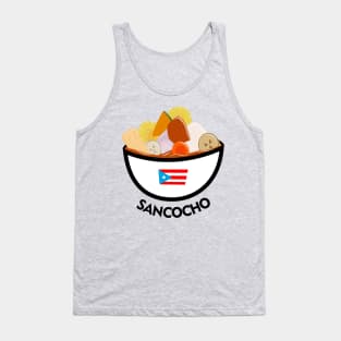 Puerto Rican Food Sancocho Latino Caribbean Meat Stew Tank Top